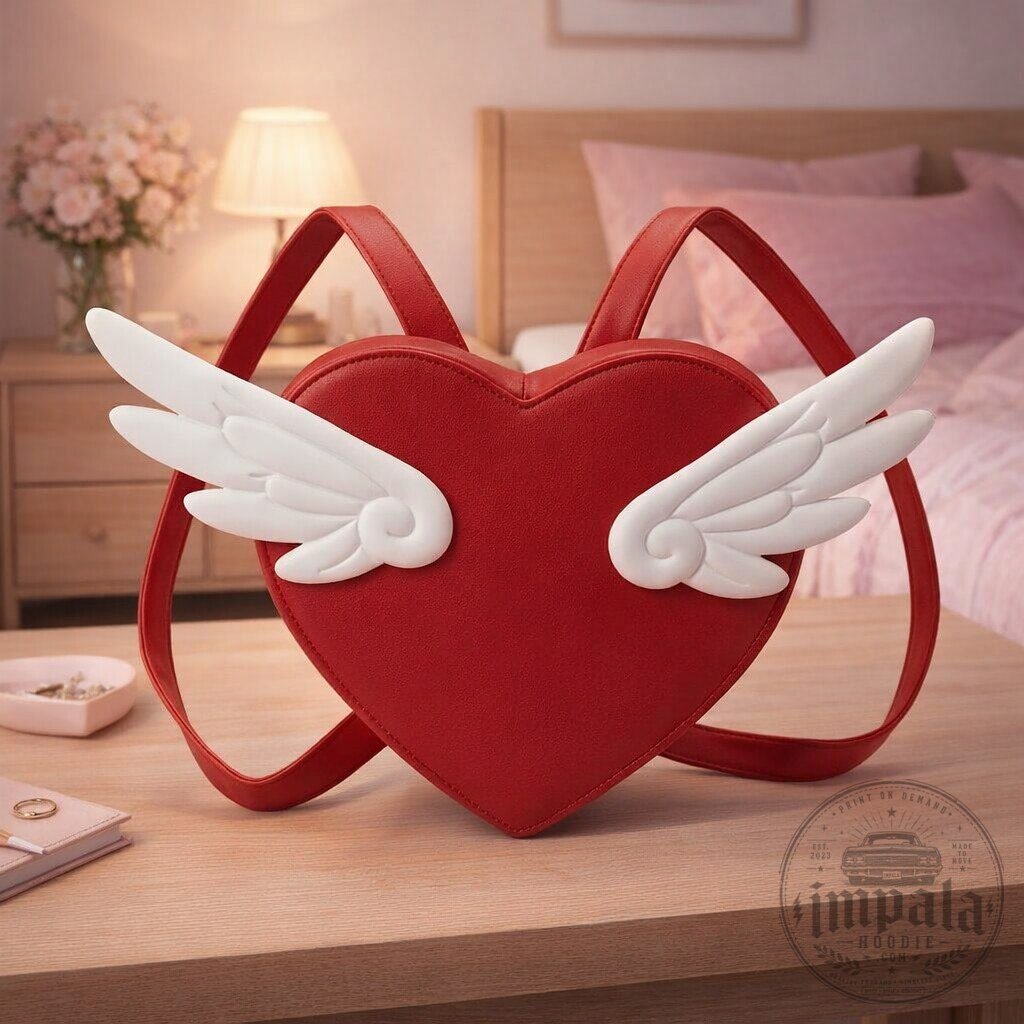 Cardcaptor Sakura Inspired Heart Wing Mini Backpack 9 Cardcaptor Sakura Inspired Heart Wing Mini Backpack