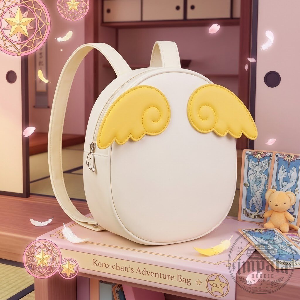 Cardcaptor Sakura Kero Chan Angel Wings Mini Backpack
