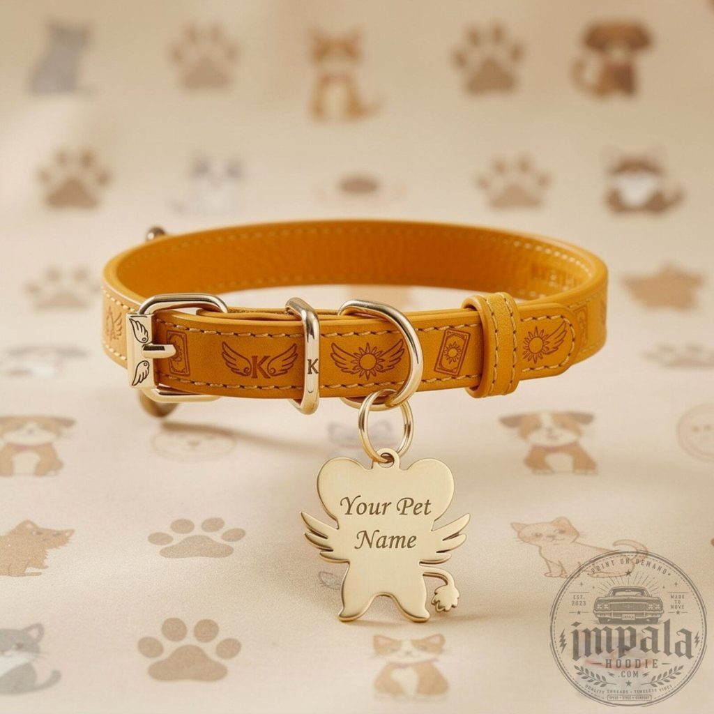 Cardcaptor Sakura Kero Personalized Your Pet Name Pet Collar Cardcaptor Sakura Kero Personalized Your Pet Name Pet Collar