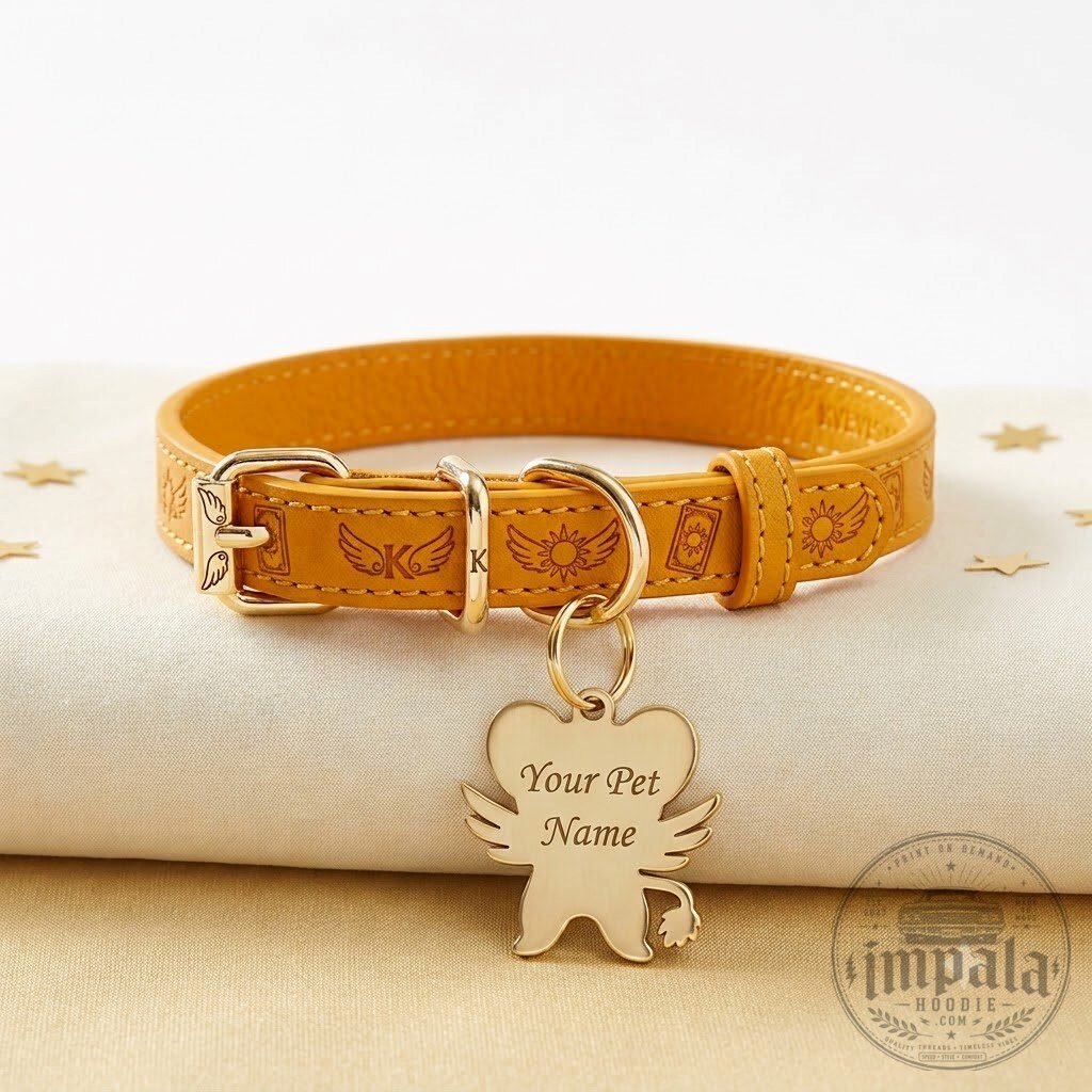 Cardcaptor Sakura Kero Personalized Your Pet Name Pet Collar 9 Cardcaptor Sakura Kero Personalized Your Pet Name Pet Collar