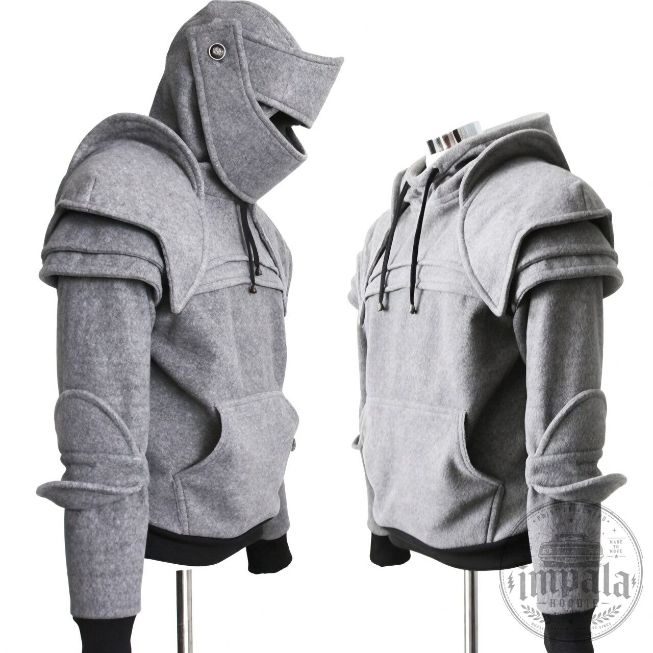 Fantasy Medieval Warrior Knight Armor Hoodie 8 Fantasy Medieval Warrior Knight Armor Hoodie