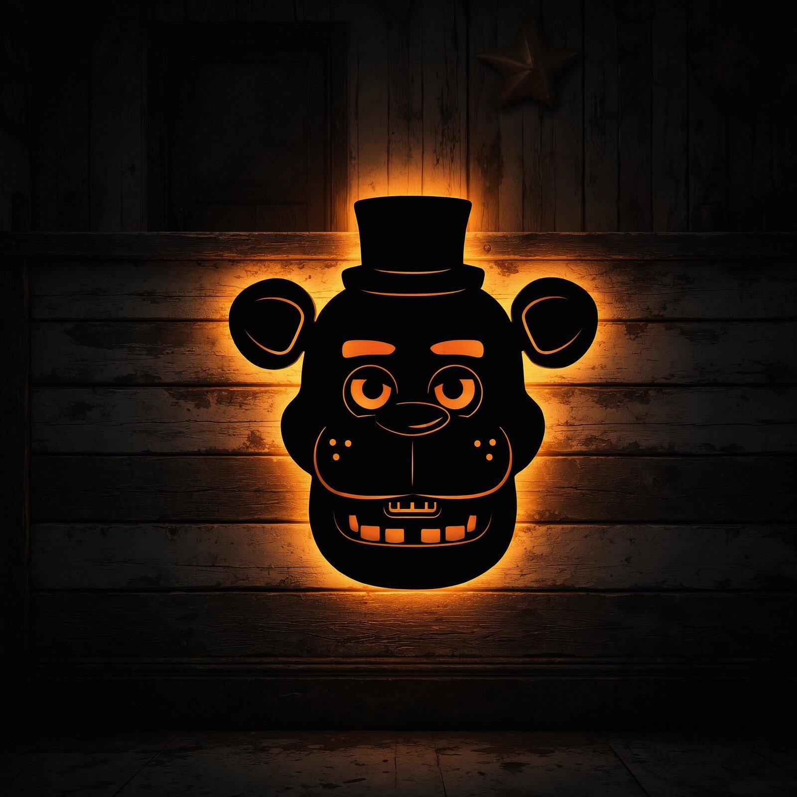 Five Nights at Freddy's Freddy Fazbear Halloween Wall Light 10 Five Nights at Freddy