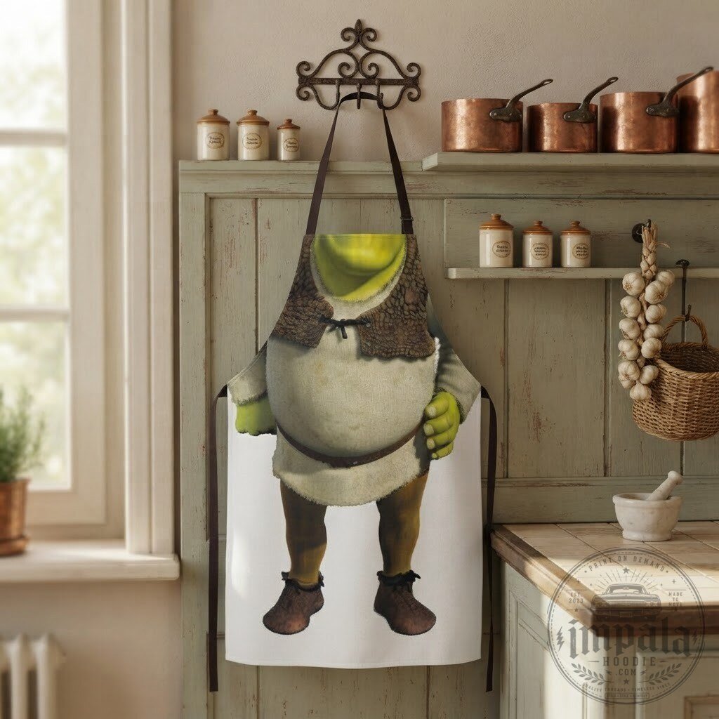 Funny Shrek Kitchen Apron 8 Funny Shrek Kitchen Apron