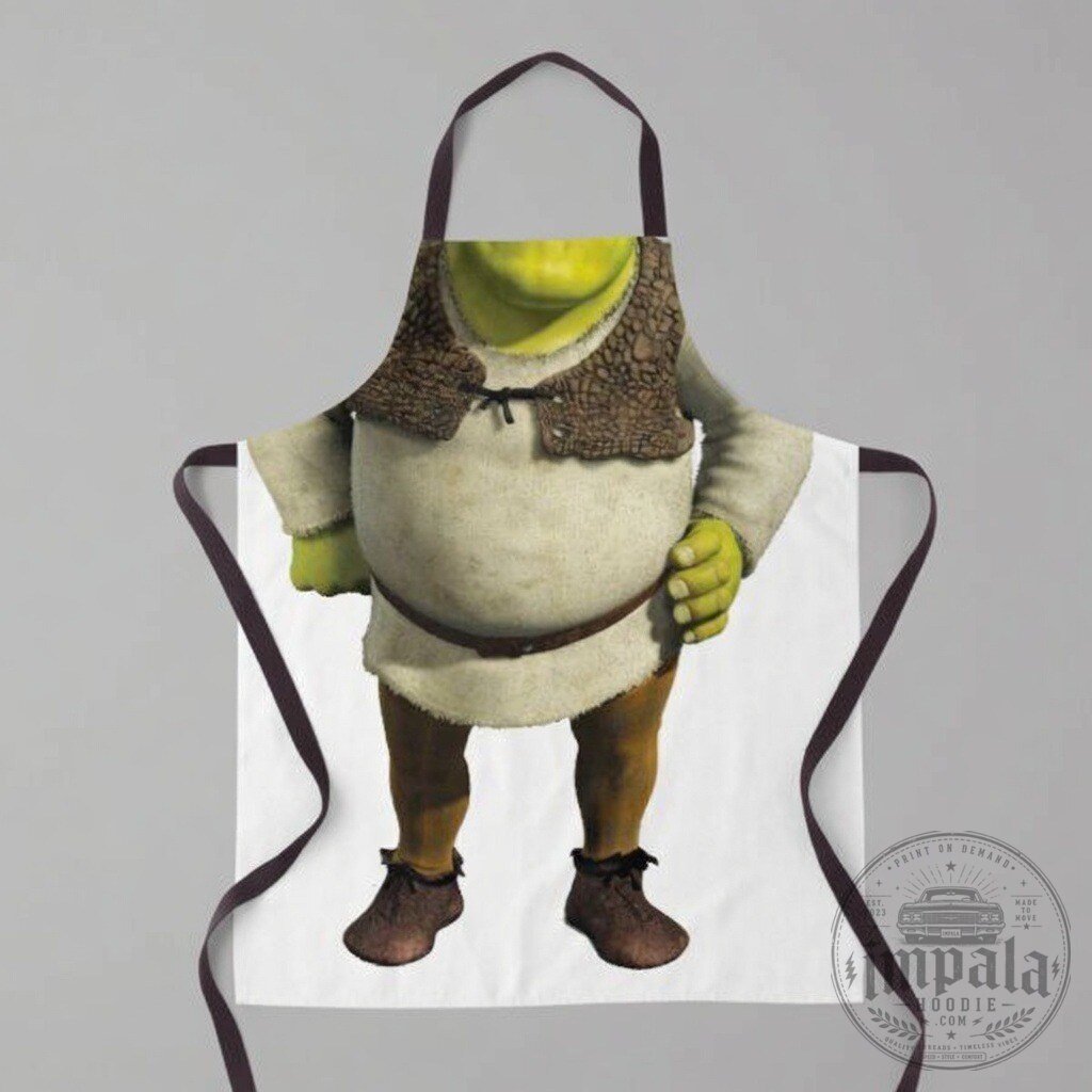 Funny Shrek Kitchen Apron 9 Funny Shrek Kitchen Apron