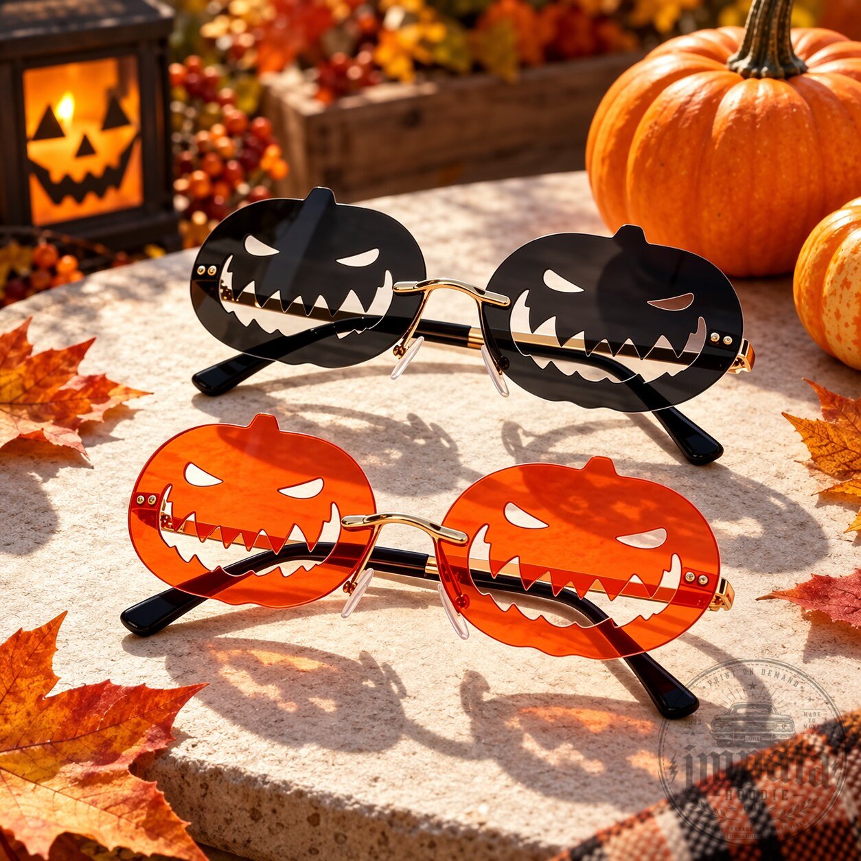 Halloween Jack O Lantern Pumpkin Party Eyewear