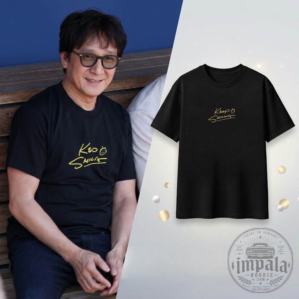 Huy Ke Quan Peace For All With Signature T-Shirt