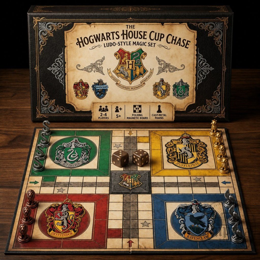 Ludo X Harry Potter Hogwarts House Cup Chase Board Game Ludo X Harry Potter Hogwarts House Cup Chase Board Game