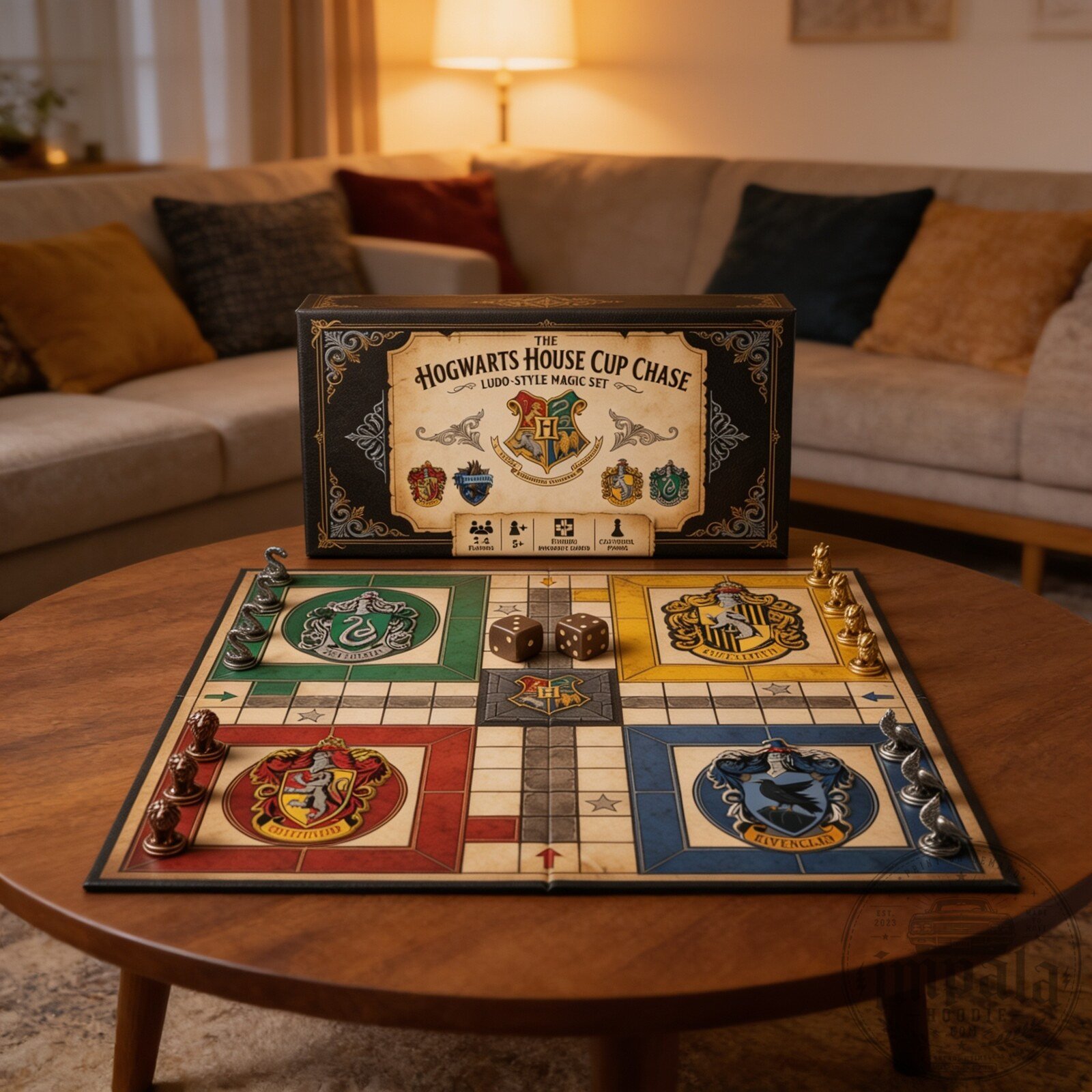 Ludo X Harry Potter Hogwarts House Cup Chase Board Game 9 Ludo X Harry Potter Hogwarts House Cup Chase Board Game
