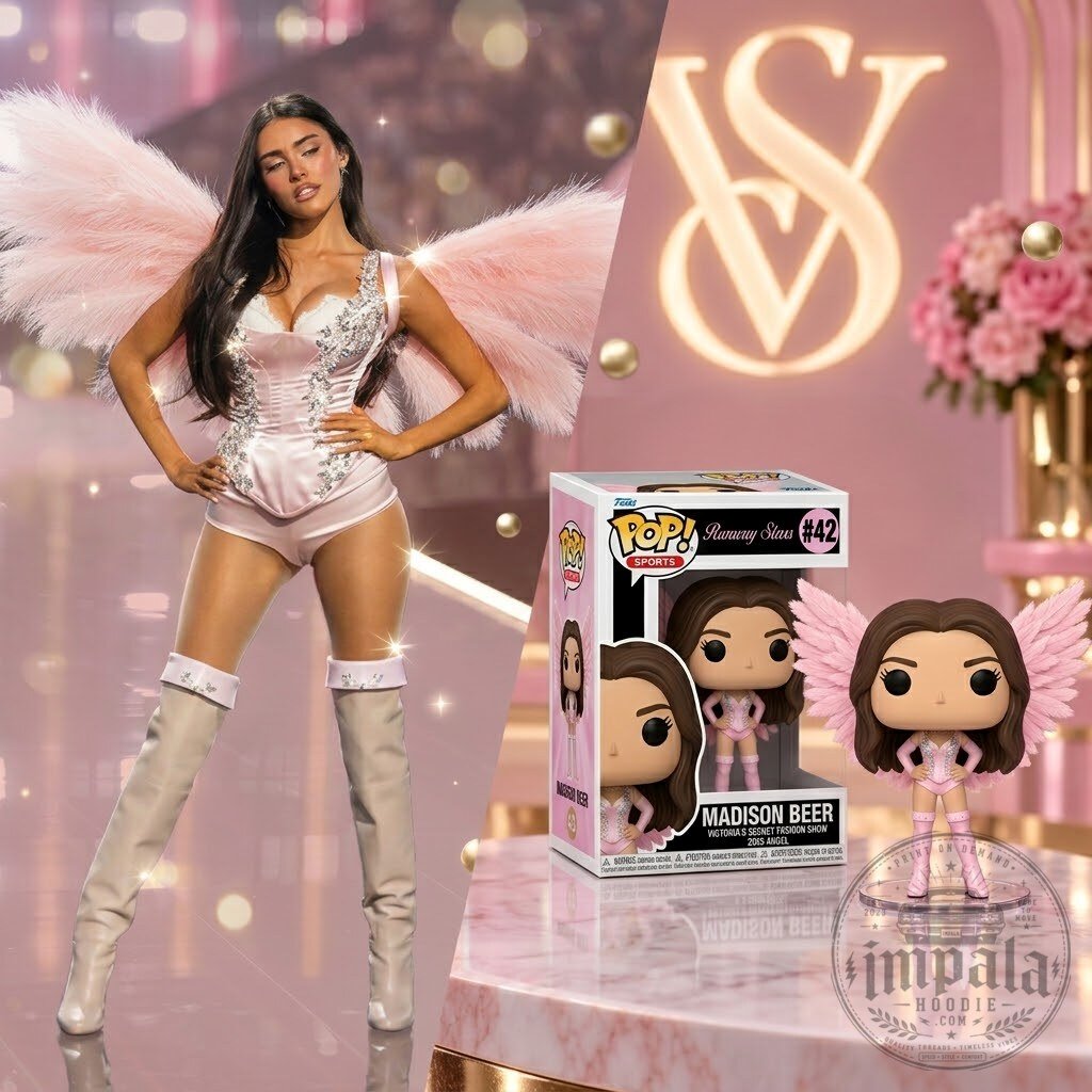 Madison Beer Victoria's Secret Fashion Show 2025 Pink Angel Wings Funko Pop Figure